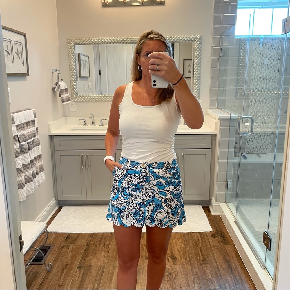 Lilly Pulitzer Skort  6 Blue